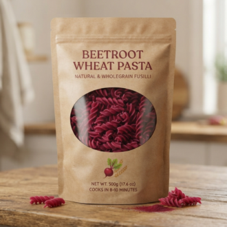Beetroot Wheat Pasta