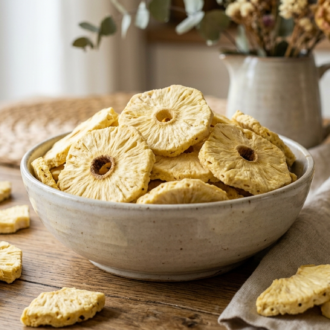 Freeze-Dried Pineapple Chips